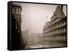 Government Square, Cincinnati, Ohio-null-Framed Stretched Canvas