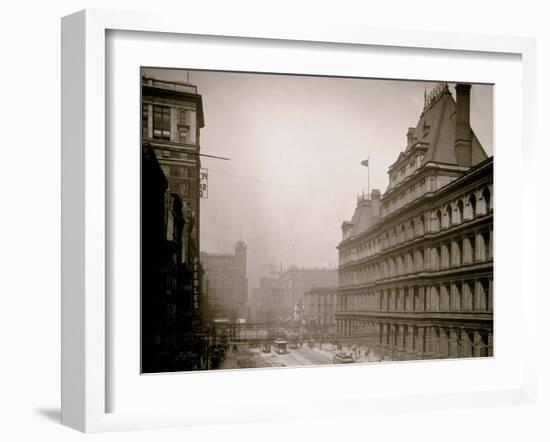 Government Square, Cincinnati, Ohio-null-Framed Photo