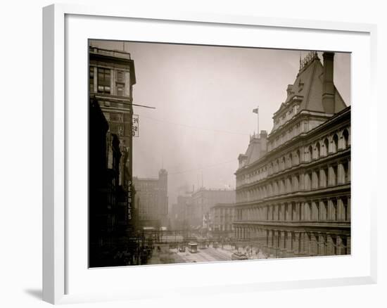 Government Square, Cincinnati, Ohio-null-Framed Photo