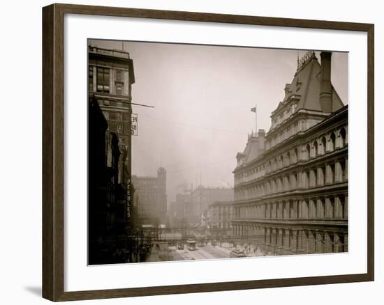 Government Square, Cincinnati, Ohio-null-Framed Photo