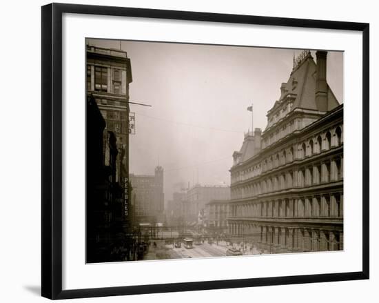 Government Square, Cincinnati, Ohio-null-Framed Photo