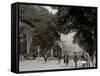 Government Street, Mobile, Ala.-null-Framed Stretched Canvas