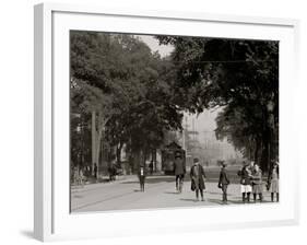 Government Street, Mobile, Ala.-null-Framed Photo