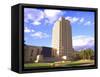 Government Tower Building, Bismarck, North Dakota-Bill Bachmann-Framed Stretched Canvas