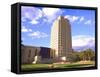 Government Tower Building, Bismarck, North Dakota-Bill Bachmann-Framed Stretched Canvas