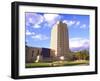 Government Tower Building, Bismarck, North Dakota-Bill Bachmann-Framed Photographic Print