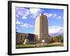 Government Tower Building, Bismarck, North Dakota-Bill Bachmann-Framed Photographic Print