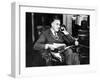 Governor Franklin Delano Roosevelt He Takes Via Long Distance Telephone to His Representatives-null-Framed Photo