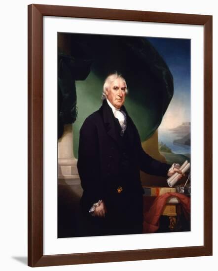 Governor George Clinton, 1814-Ezra Ames-Framed Giclee Print