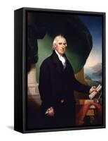 Governor George Clinton, 1814-Ezra Ames-Framed Stretched Canvas