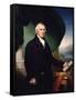 Governor George Clinton, 1814-Ezra Ames-Framed Stretched Canvas