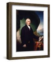 Governor George Clinton, 1814-Ezra Ames-Framed Giclee Print