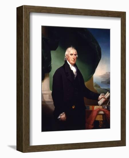 Governor George Clinton, 1814-Ezra Ames-Framed Giclee Print