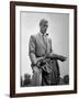 Governor of the Bahamas Duke of Windsor Holding Asparagus Picked by Bahamian Laborers During WWII-Peter Stackpole-Framed Premium Photographic Print