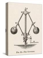 Governor or Fly-Ball Governor Invented by James Watt to Regulate the Supply of Steam-Robert H. Thurston-Stretched Canvas