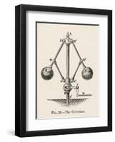 Governor or Fly-Ball Governor Invented by James Watt to Regulate the Supply of Steam-Robert H. Thurston-Framed Photographic Print