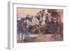 Governor Phillip in Sydney Cove-George Washington Lambert-Framed Giclee Print