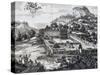 Governor Poincy's Castle and Garden on Island of Saint-Christophe-Cesar De Rochefort-Stretched Canvas