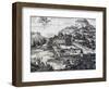 Governor Poincy's Castle and Garden on Island of Saint-Christophe-Cesar De Rochefort-Framed Giclee Print