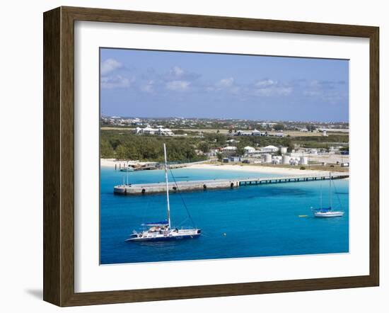 Governor's Beach on Grand Turk Island, Turks and Caicos Islands, West Indies, Caribbean-Richard Cummins-Framed Photographic Print