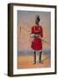 Governor's Bodyguard, Madras, Madrasi Musalman, Illustration for 'Armies of India' by Major G.F.…-Alfred Crowdy Lovett-Framed Giclee Print