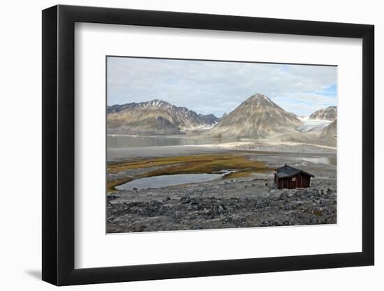 Governor's Cabin at Trinityhamn, Magdalenefjord, Svalbard, Norway, Scandinavia, Europe-David Lomax-Framed Photographic Print