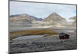 Governor's Cabin at Trinityhamn, Magdalenefjord, Svalbard, Norway, Scandinavia, Europe-David Lomax-Mounted Photographic Print