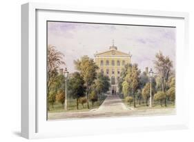 Governor's House, Tothill Fields New Prison, 1852-Thomas Hosmer Shepherd-Framed Giclee Print