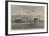 Governor's Island and Fort, New York Harbour-null-Framed Giclee Print