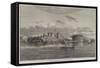 Governor's Island and Fort, New York Harbour-null-Framed Stretched Canvas