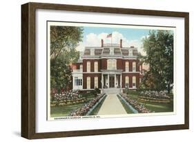 Governor's Mansion, Annapolis-null-Framed Art Print