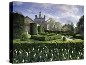 Governor's Palace, Colonial Williamsburg, Virginia, USA-null-Stretched Canvas