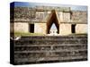 Governor's Palace in the Mayan Ruins of Uxmal, UNESCO World Heritage Site, Yucatan, Mexico-Balan Madhavan-Stretched Canvas