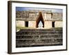 Governor's Palace in the Mayan Ruins of Uxmal, UNESCO World Heritage Site, Yucatan, Mexico-Balan Madhavan-Framed Photographic Print