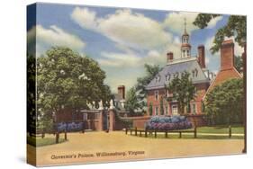 Governor's Palace, Williamsburg, Virginia-null-Stretched Canvas