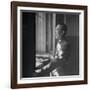 Governor Sheng Shih-Tsai Looking Out Window-null-Framed Photographic Print