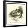 Governor Trumbull's War Office, Lebanon, Connecticut-null-Framed Giclee Print