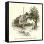 Governor Trumbull's War Office, Lebanon, Connecticut-null-Framed Stretched Canvas