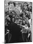 Governor William W. Scranton, De-planing at GOP Convention-John Loengard-Mounted Photographic Print