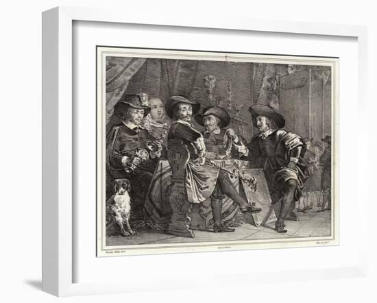 Governors of the Archers' Civic Guard, Amsterdam-Bartolomeus Van Der Helst-Framed Giclee Print