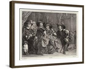 Governors of the Archers' Civic Guard, Amsterdam-Bartolomeus Van Der Helst-Framed Giclee Print