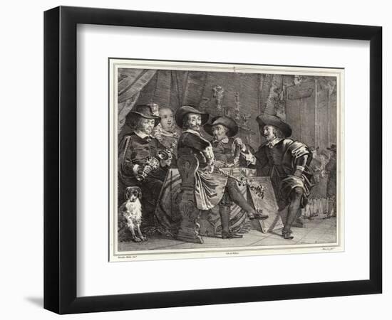 Governors of the Archers' Civic Guard, Amsterdam-Bartolomeus Van Der Helst-Framed Giclee Print