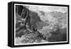 Govett's Leap, Blue Mountains, New South Wales, Australia, 1886-Frederic B Schell-Framed Stretched Canvas