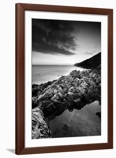 Gower Sunset-Craig Howarth-Framed Photographic Print