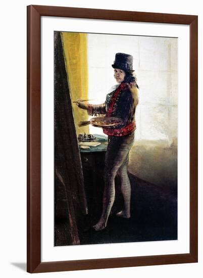 Goya: Self-Portrait-Francisco de Goya-Framed Giclee Print