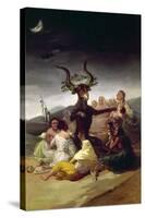 Goya: Witches Sabbath-Francisco de Goya-Stretched Canvas