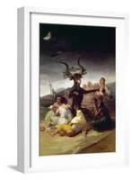 Goya: Witches Sabbath-Francisco de Goya-Framed Giclee Print