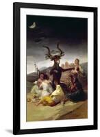 Goya: Witches Sabbath-Francisco de Goya-Framed Giclee Print