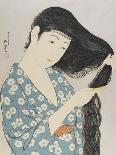 Young woman in a summer kimono,1920-Goyo Hashiguchi-Giclee Print