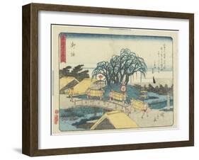 Goyu, 1837-1844-Utagawa Hiroshige-Framed Giclee Print